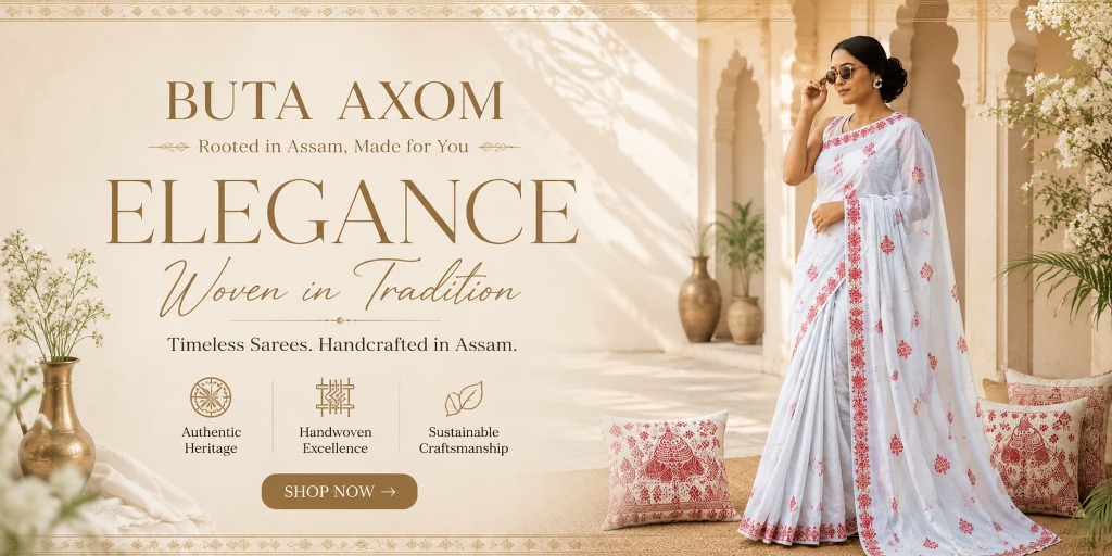 Heritage Assam Silk Mekhela Sador
